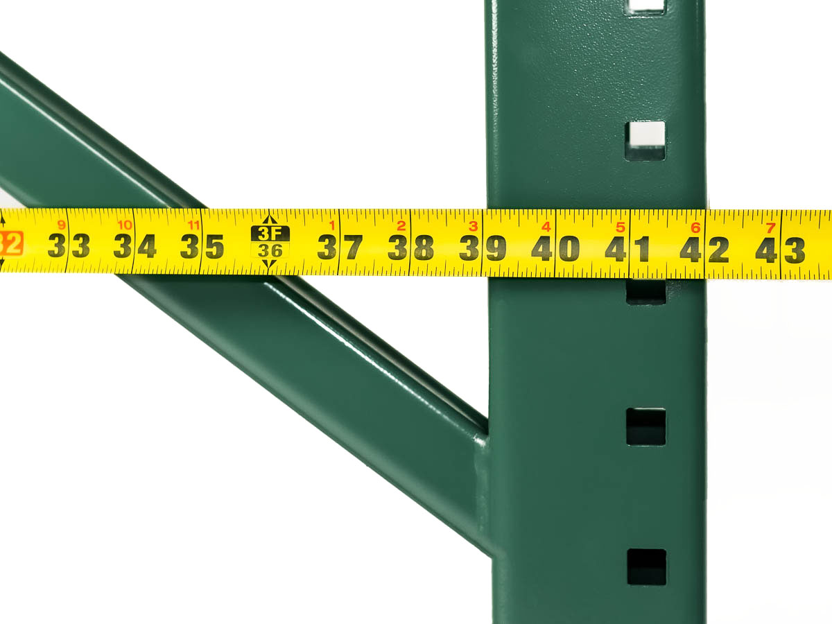 Standard Pallet Rack Upright 42" Deep