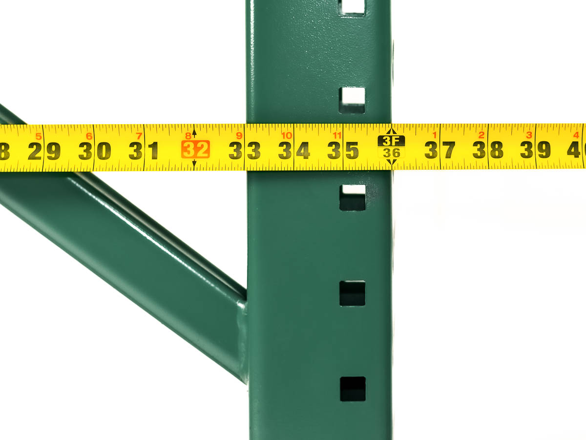 36" Deep Pallet Racking Uprights Frame