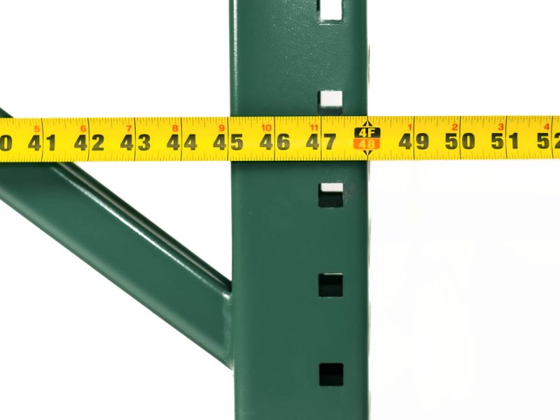 Pallet Rack Frame 48″ Deep x 240″ High 3012 8x8 - Rack Store