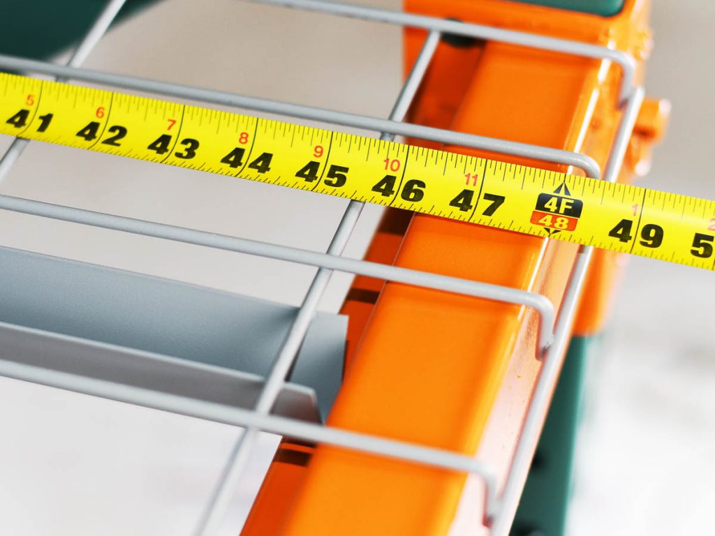 Pallet Rack Wire Deck 48" Deep x 52" Wide Step Rack Store