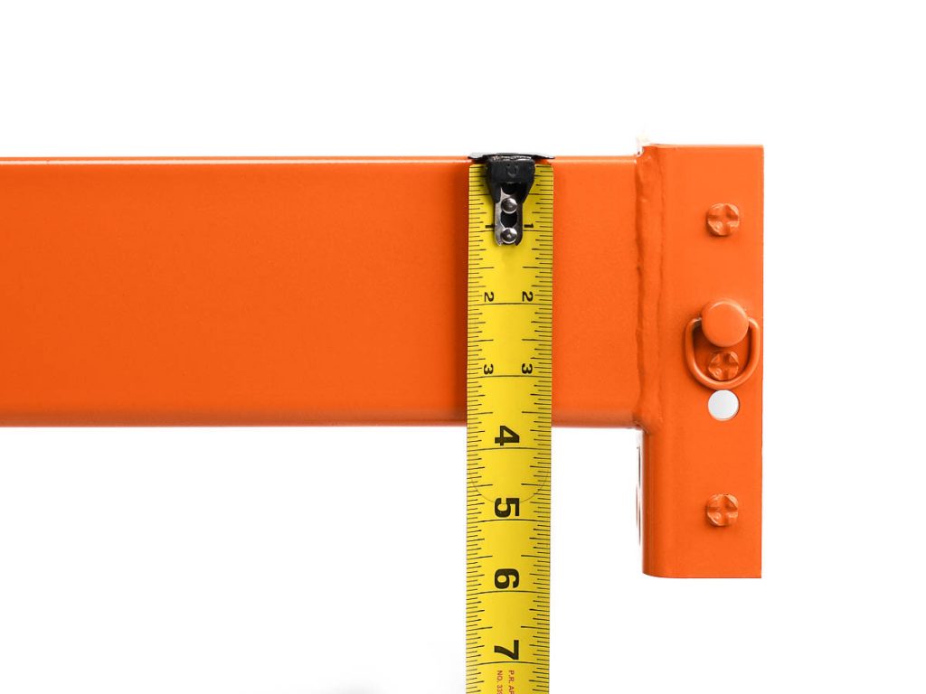Pallet Rack Beam 096" Long x 33/4" High Rack Store