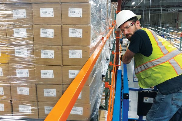 High Piled Pallet Rack Storage Inspected by Rack Store Manager