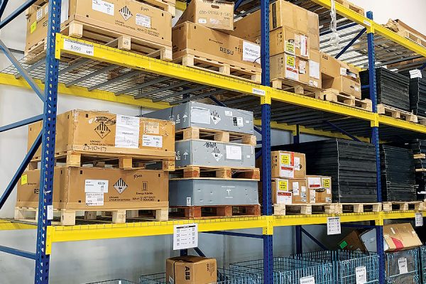 Pallet Racks Keeps Warehouse Free from Fires And Stores Batteries